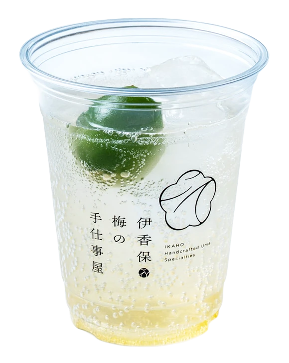 梅ソーダ・白
